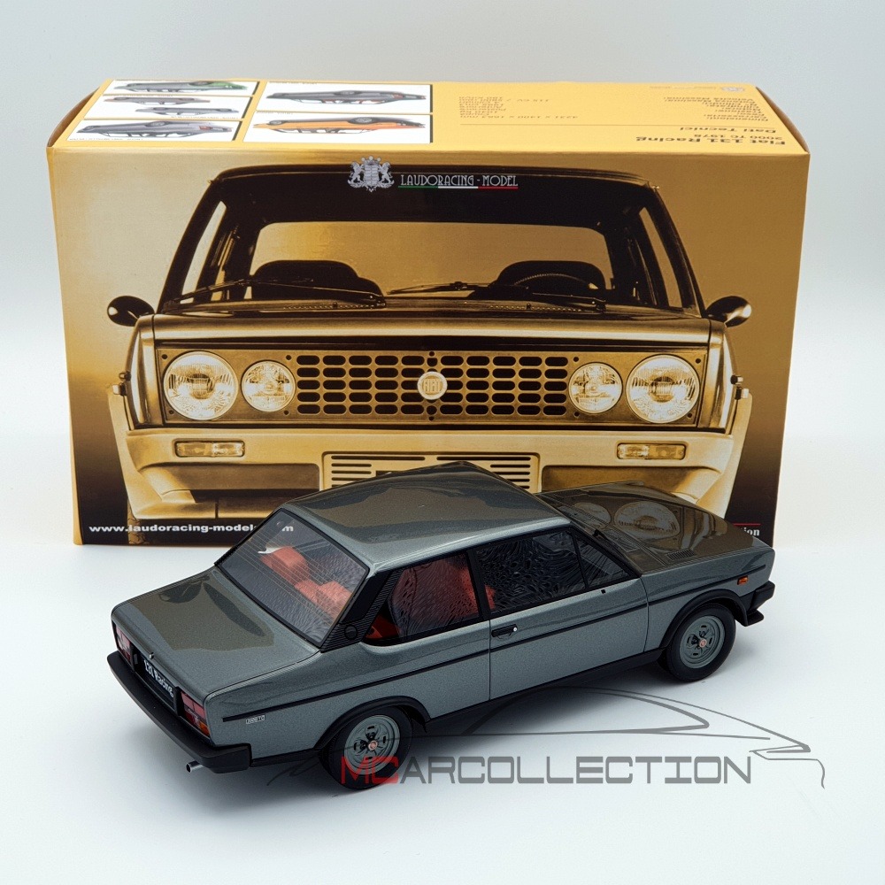 1:18 Fiat 131 Racing 2000TC 1978 Grey Laudoracing M. | MCarcollection