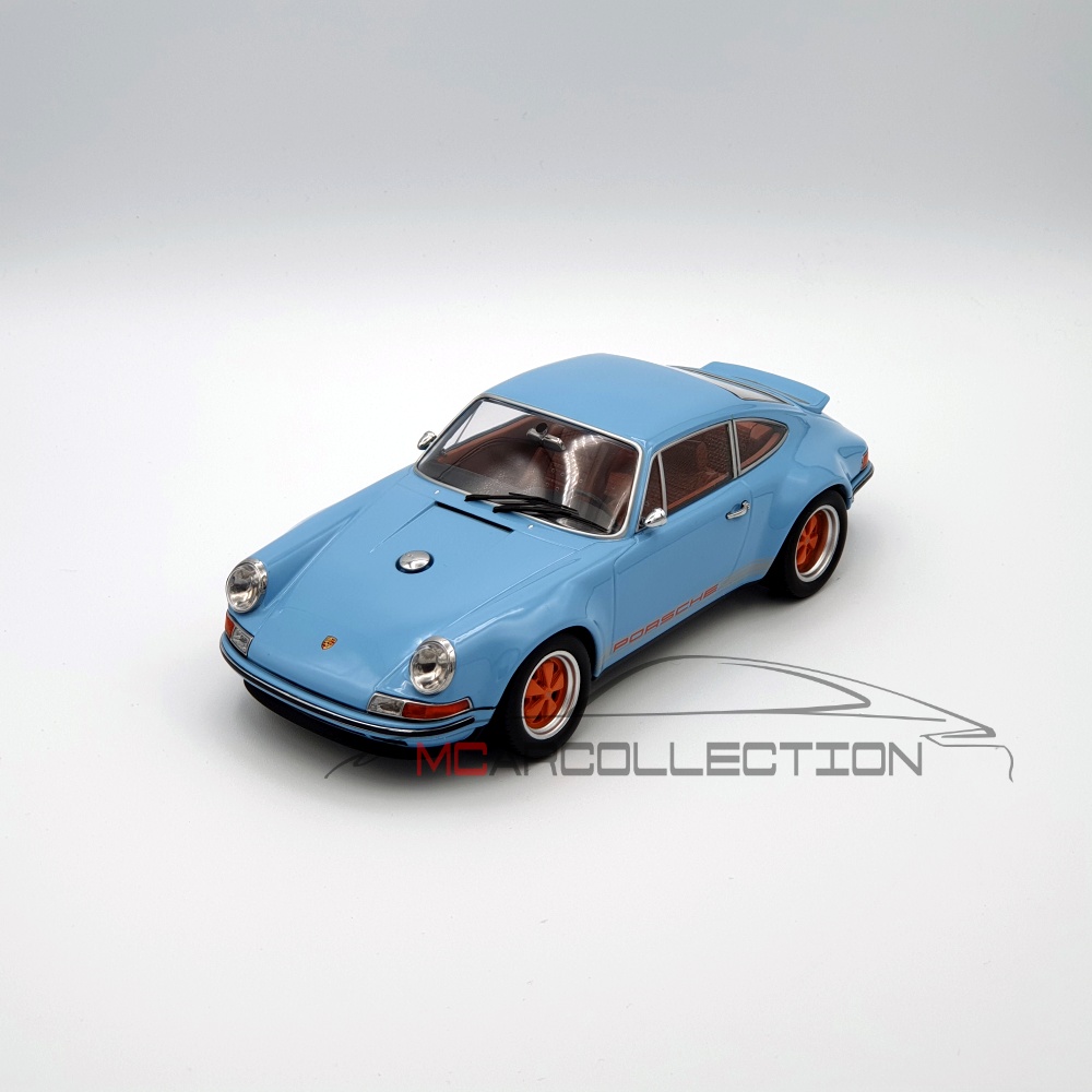 KK Scale Models 180445 – Porsche Singer 911 Bleu Turquoise – Échelle 1/18 – Prévente
