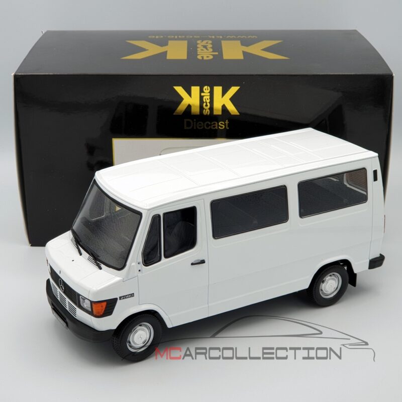 Mercedes-Benz 208 D Transporter 1988 Blanc 1-18 KK Scale Limited 1000 pièces