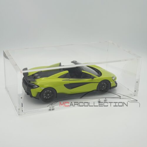 1:18 McLaren 600LT Spider Lime Green 2019 Vitrina
