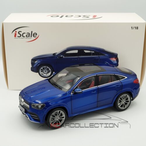 1:18 Mercedes GLE Coupe Blue metallic 2020 iScale