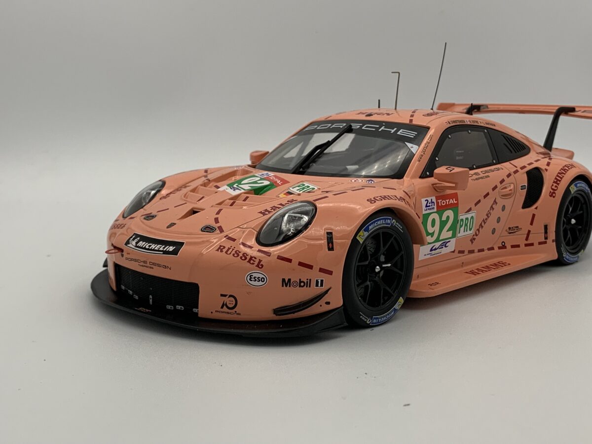 Porsche 911 RSR 'Pink Pig' Le Mans 2018 – Spark 1:43 – Modellino Pressofuso